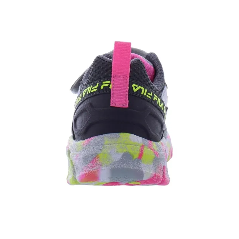 FILA KIDS Cryptonic 7 Wear resistant And Lightweight Low Top Kids' Running Shoes Gray Kids'-3