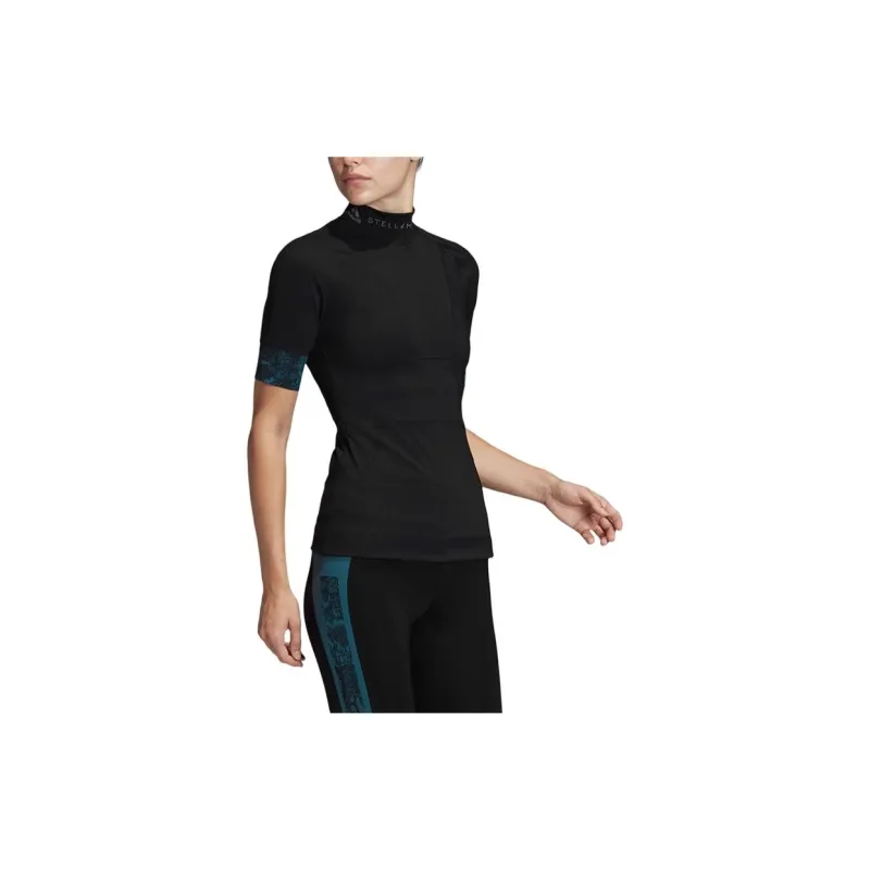 Adidas Raglan Sleeve T Shirt Women's Black-3