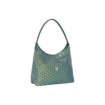 GOYARD Bohème Hobo Canvas With Calfskin Hobo Bag Handbag Shoulder Bag Women's Pearl Green