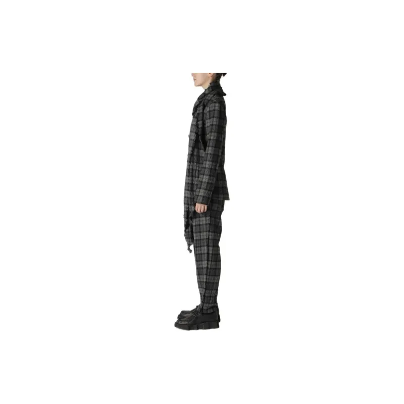 Yohji Yamamoto FW24 Jacket Women's Gray-4