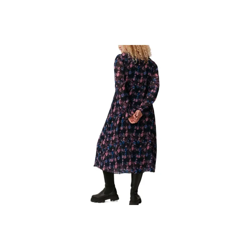 GANNI Long-Sleeved Dresses Women's Black-2
