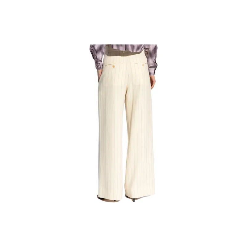 ISABEL MARANT Romina High Waist Wide Leg Pants-2