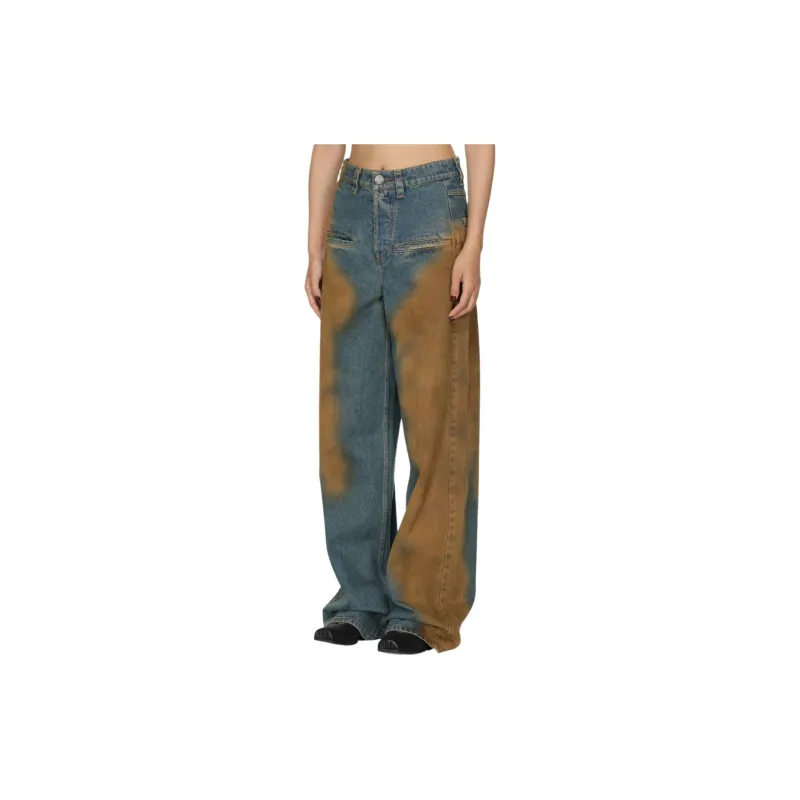 UMA WANG Ball Wide leg Jeans-5