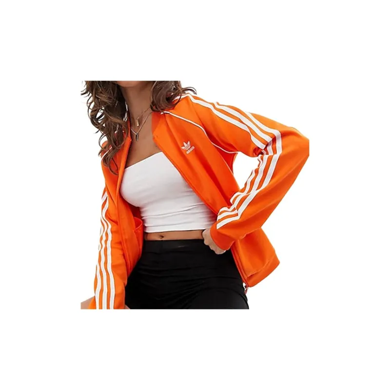 Adidas Jackets Women's Orange-2