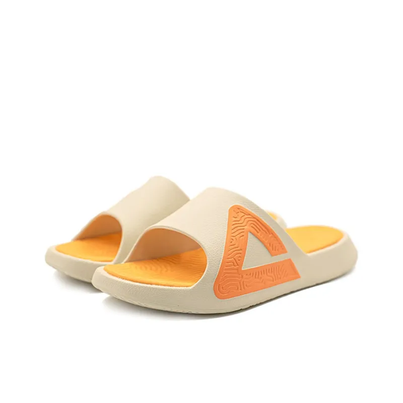 PEAK State Pole Classic Drag Quiet Massage Slide Slippers Unisex Orange-2
