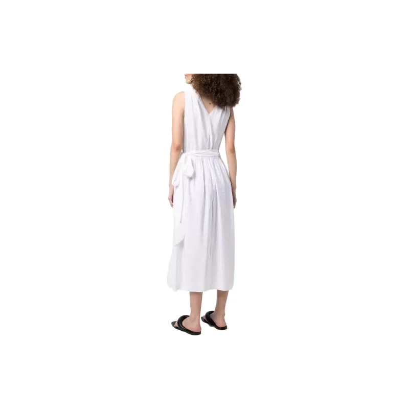 VINCE Shirred Band Collar Dress-1