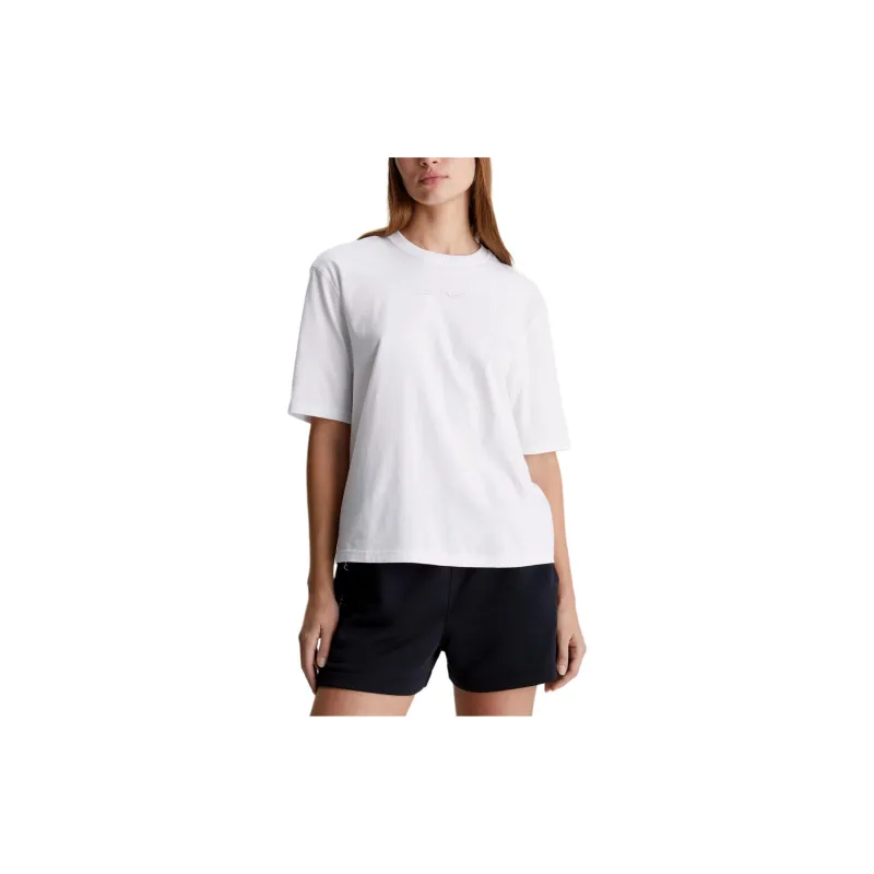 CALVIN KLEIN T Shirt Women's Bright White Europe Version-2
