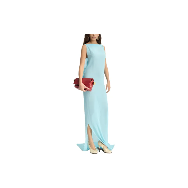 Jacquemus The Ameno Sheer Maxi Dress-2