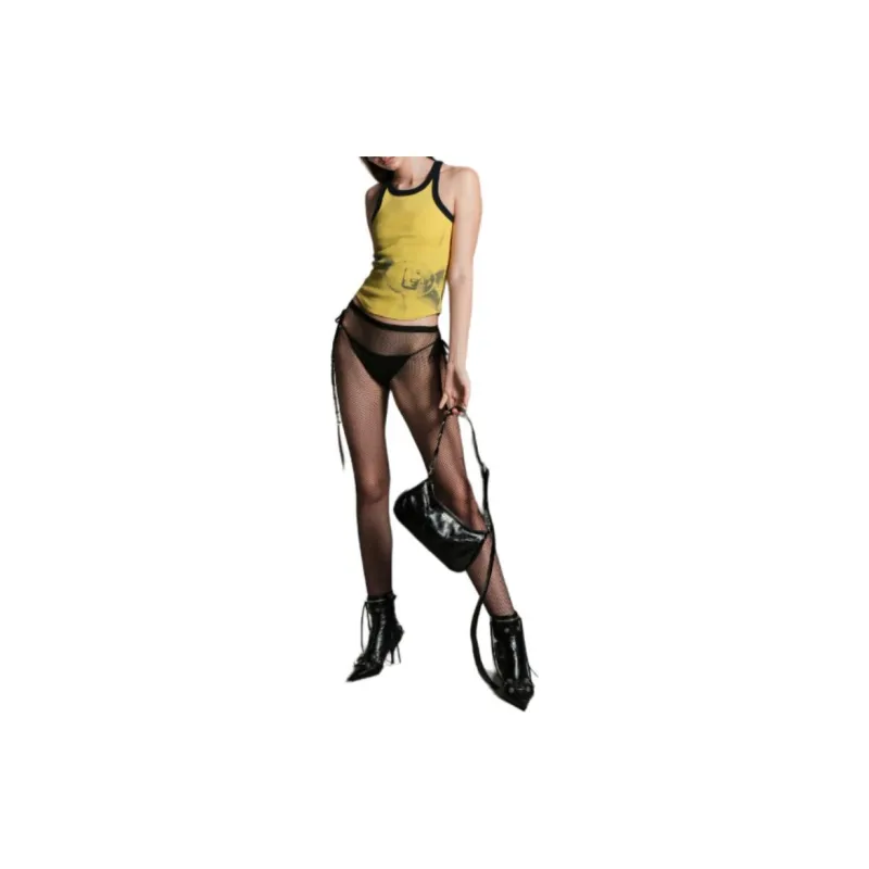 GRAILZ Tank Tops Women's Yellow-5