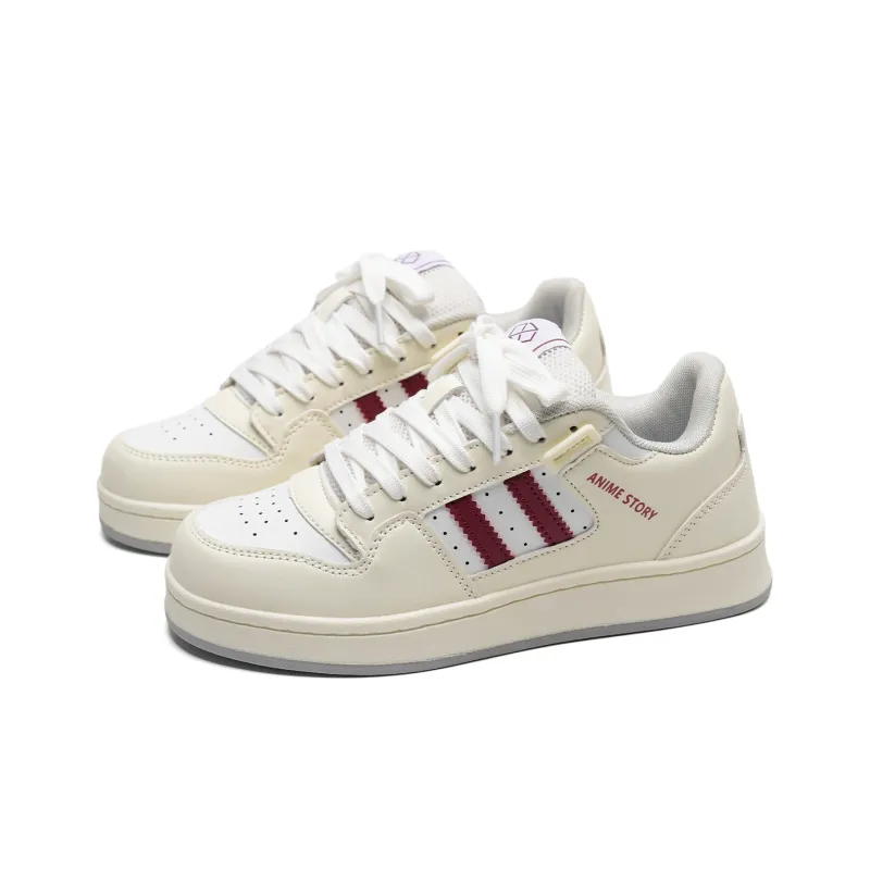 OAOQ Wear-resistant And Lightweight Low-Top Skateboard Shoes Unisex-3