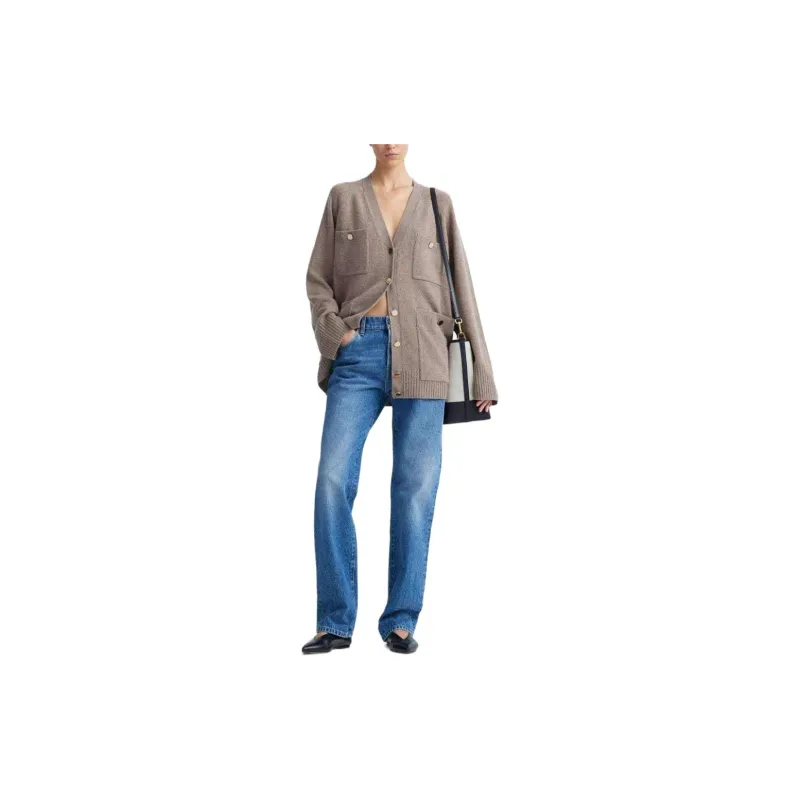 ALTUZARRA SS24 Cashmere Sweater Women's Taupe-1
