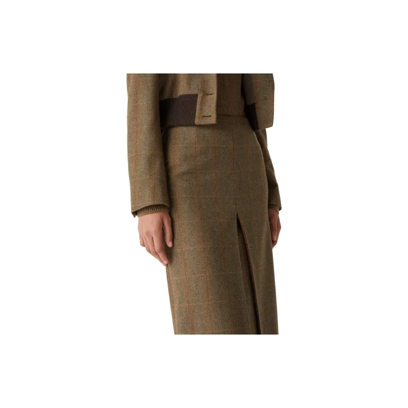 Loro Piana FW24 Casual Long Skirts Women's Brown-5