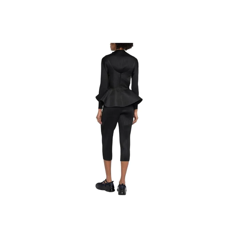 PLEATS PLEASE ISSEY MIYAKE SS23 Casual Pants Women's Black-2
