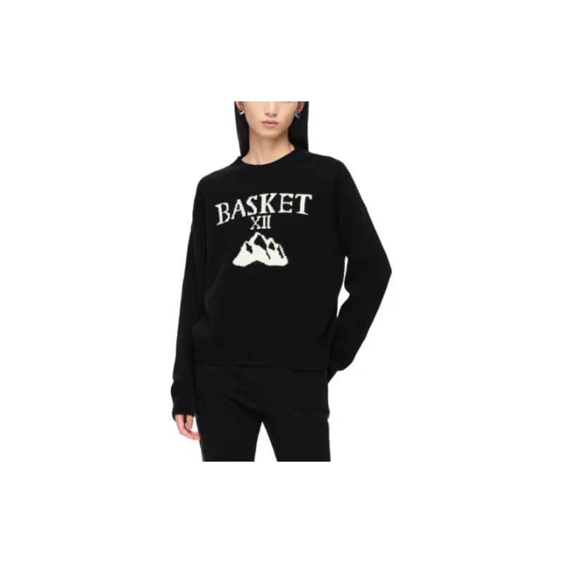 XII BASKET Knitwear Women's Black-4