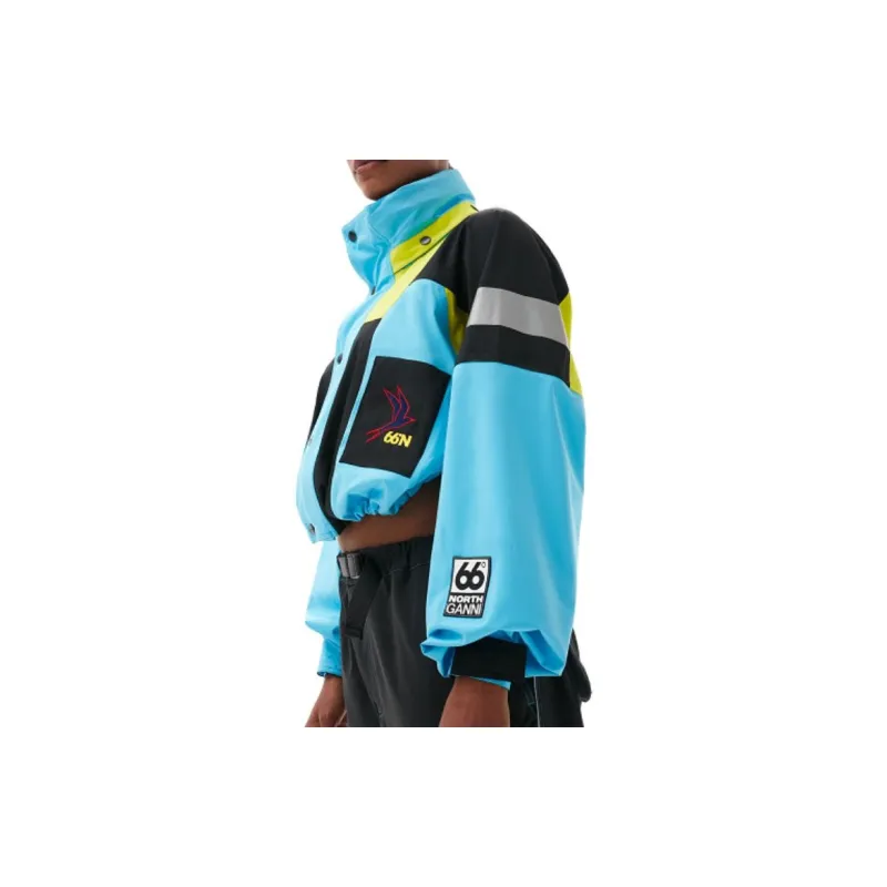 66°north X GANNI X 66°NORTH Jackets Women's Coral Blue-4