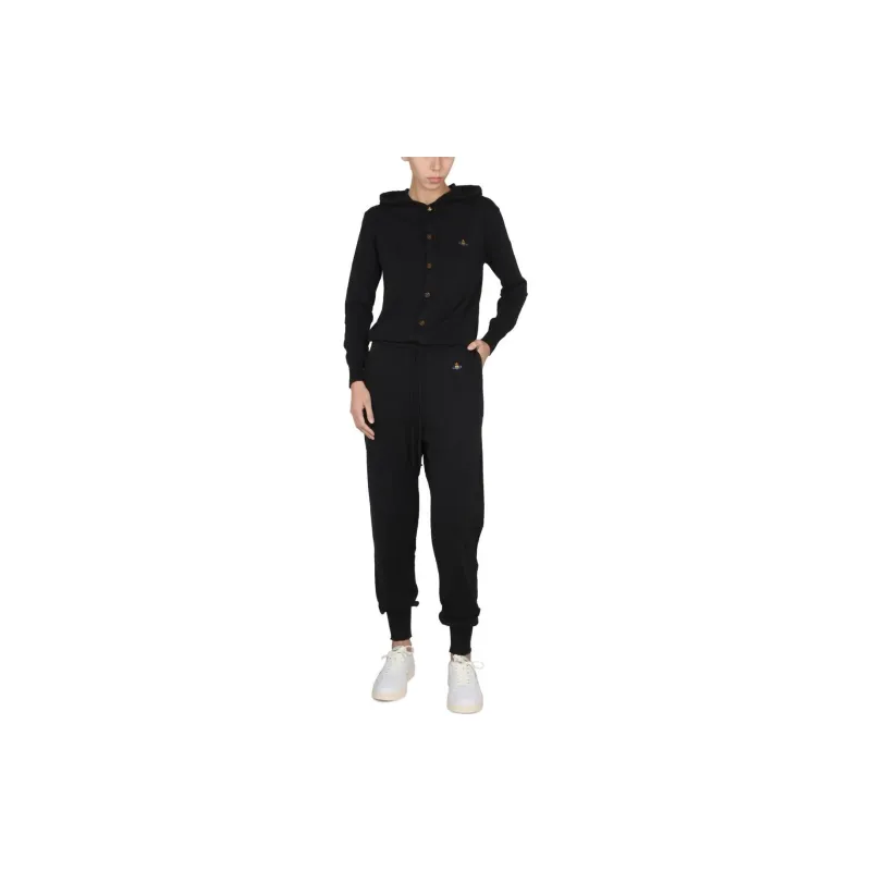 Vivienne Westwood Knitted Sweatpants Women's Black-1