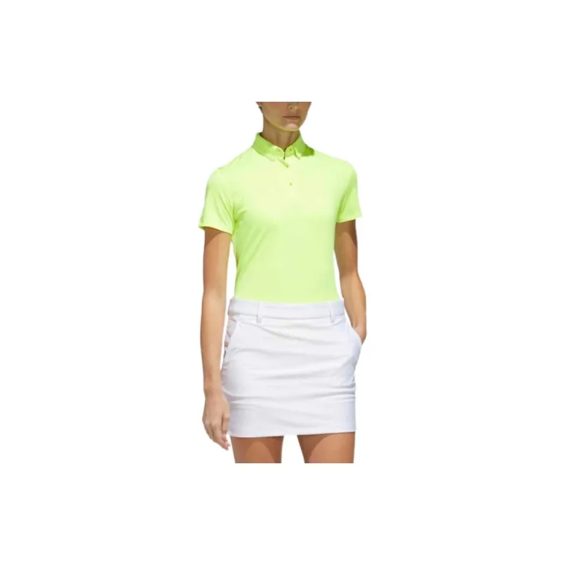 Adidas Polo Shirts Women's Neon Green-3