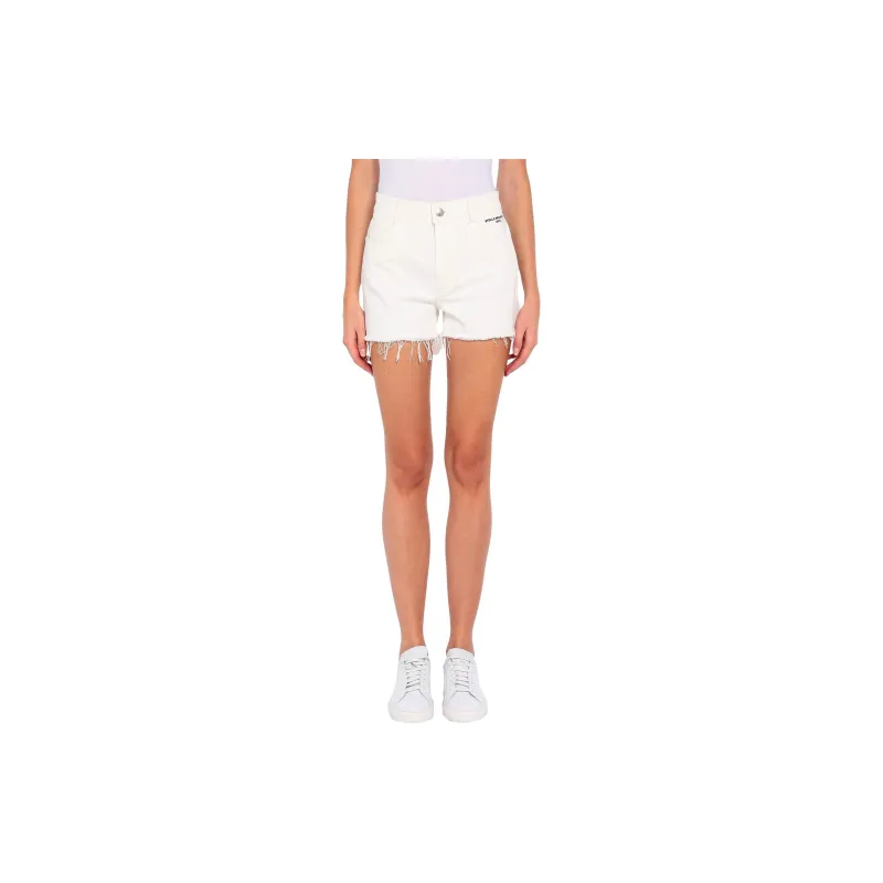 Stella McCartney FW23 Denim Shorts Women's White-1