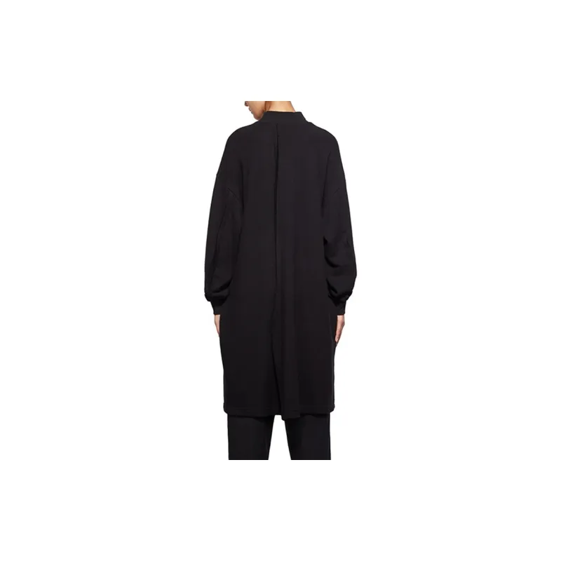 Yohji Yamamoto Long Sleeved Dresses Women's Black-2