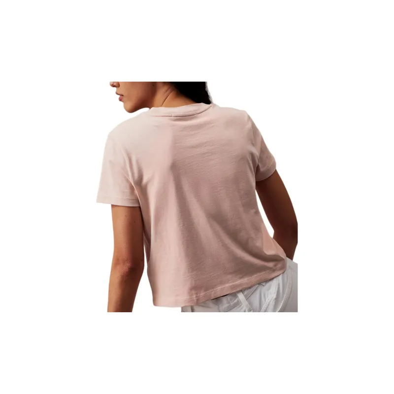 CALVIN KLEIN T Shirt Women's Tan Rose Europe Version-3