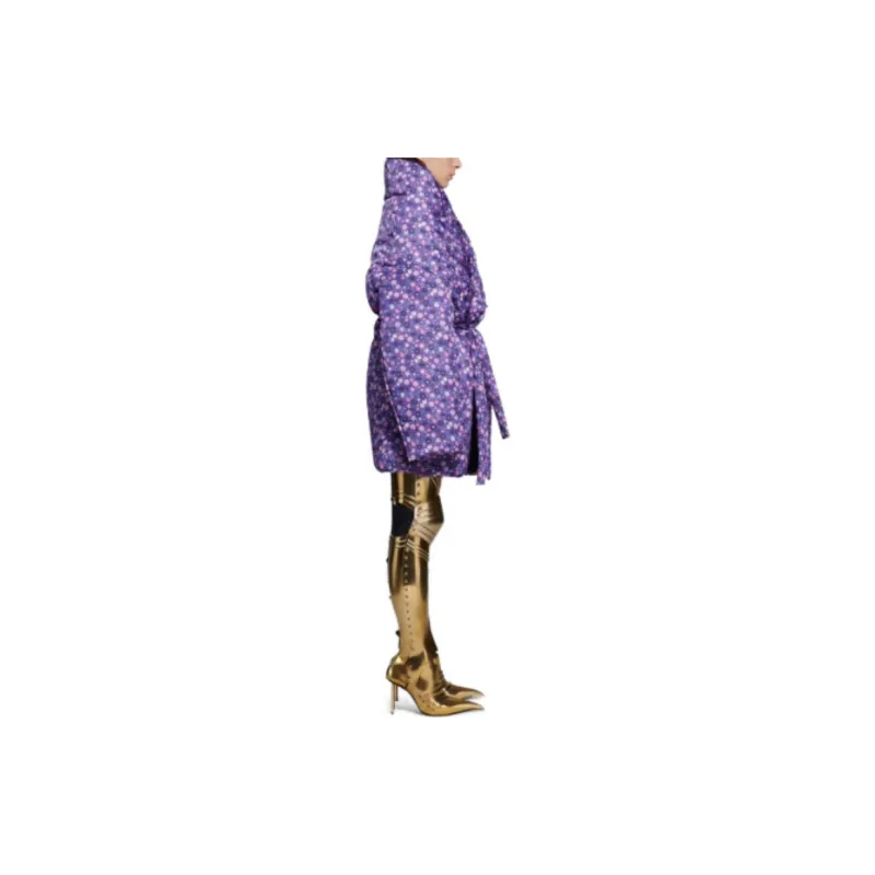 Balenciaga Jackets & Coats Regular Fit Women's Purple-4