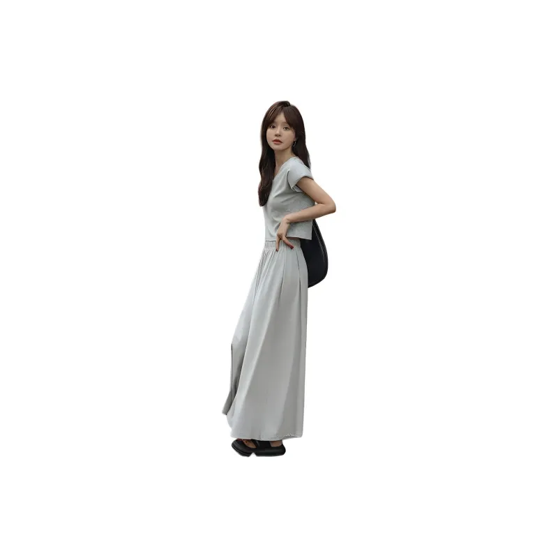 Mt Skirt Set Women's Heather Gray-5