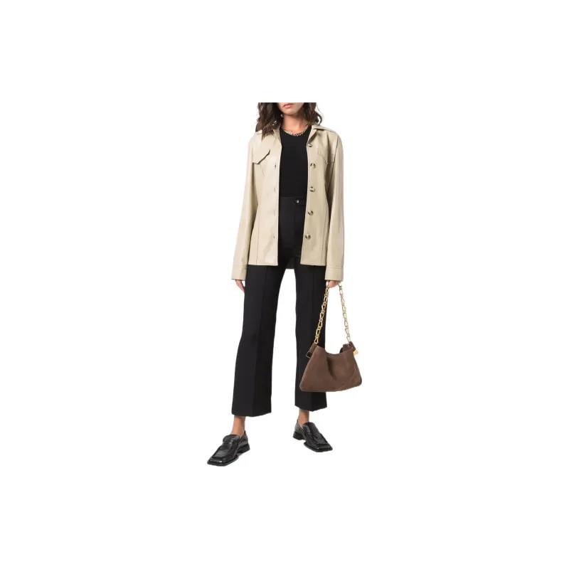 NANUSHKA Buttoned Long-Sleeved Shirt-1