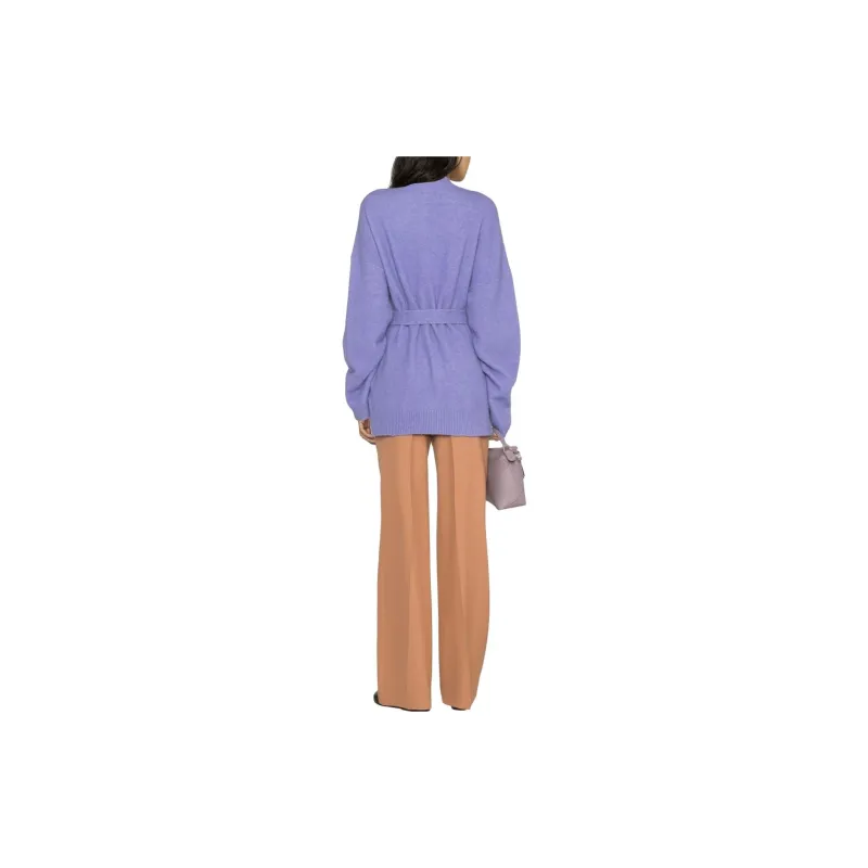 NANUSHKA Drop shoulder Belted Cardi coat-2