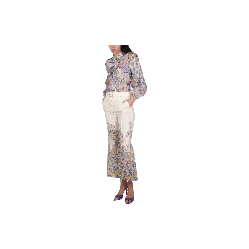 Zimmermann Casual Pants Women's White-2