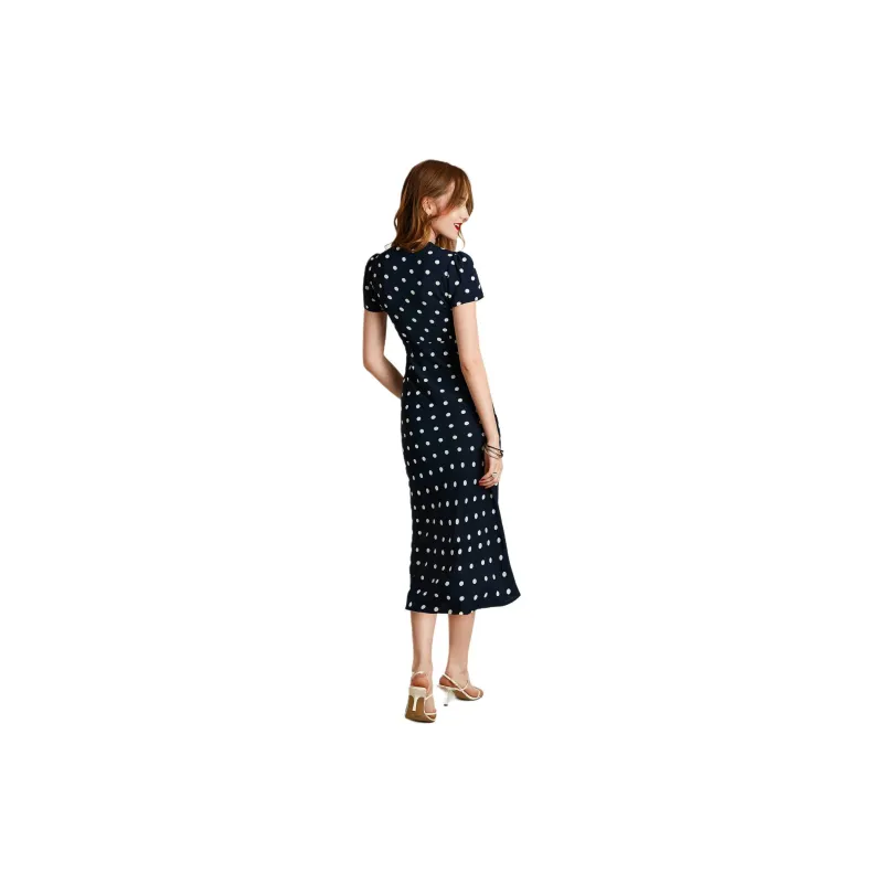 HAVVA Short Sleeved Dresses Women's-5