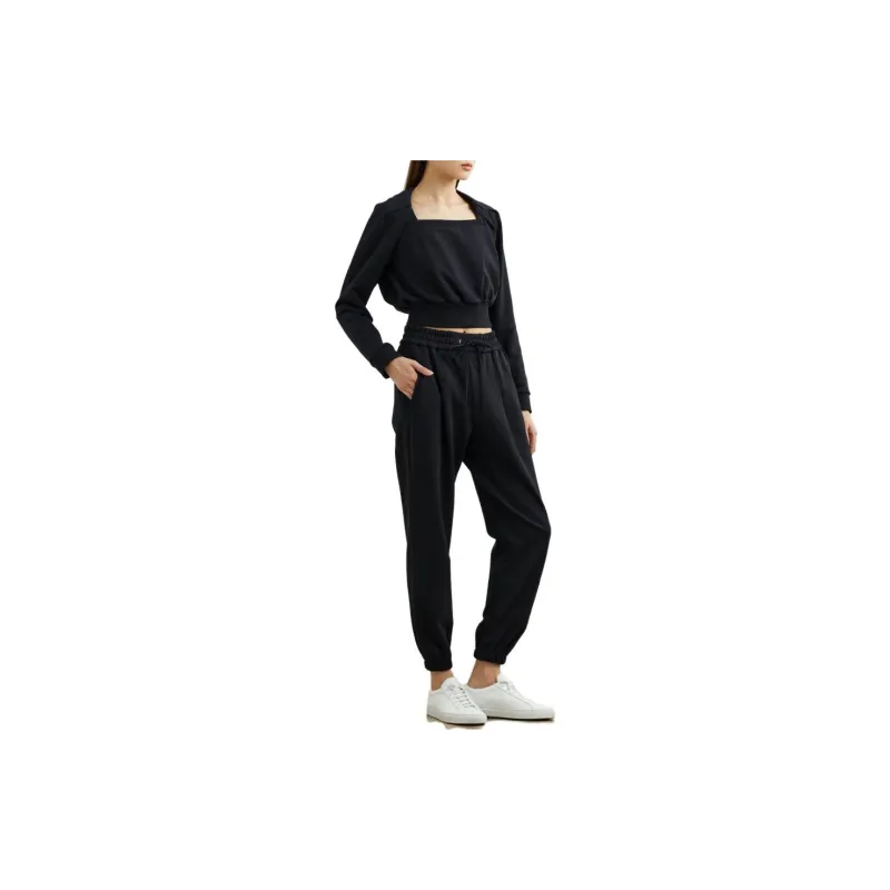 3.1 Phillip Lim Knitted Sweatpants Women's Black-3