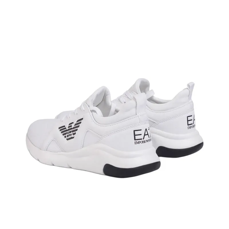 EMPORIO ARMANI Wear-Resistant Low-Top Casual Shoes Unisex White-2