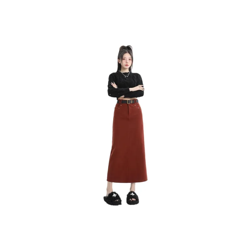 Kazakhstan Casual Long Skirts Women's-1