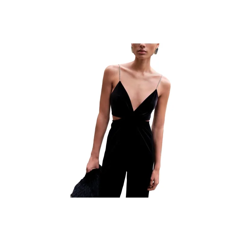 ZARA Jumpsuits Women's Black-2