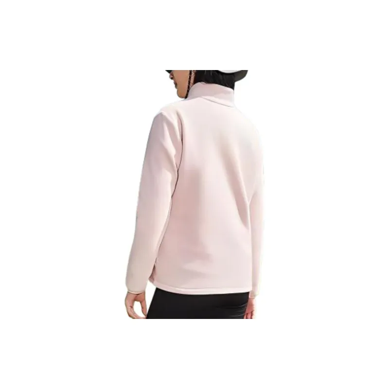 QIAODAN Variety Training Collection Knitwear Women's White Peach Pink-4