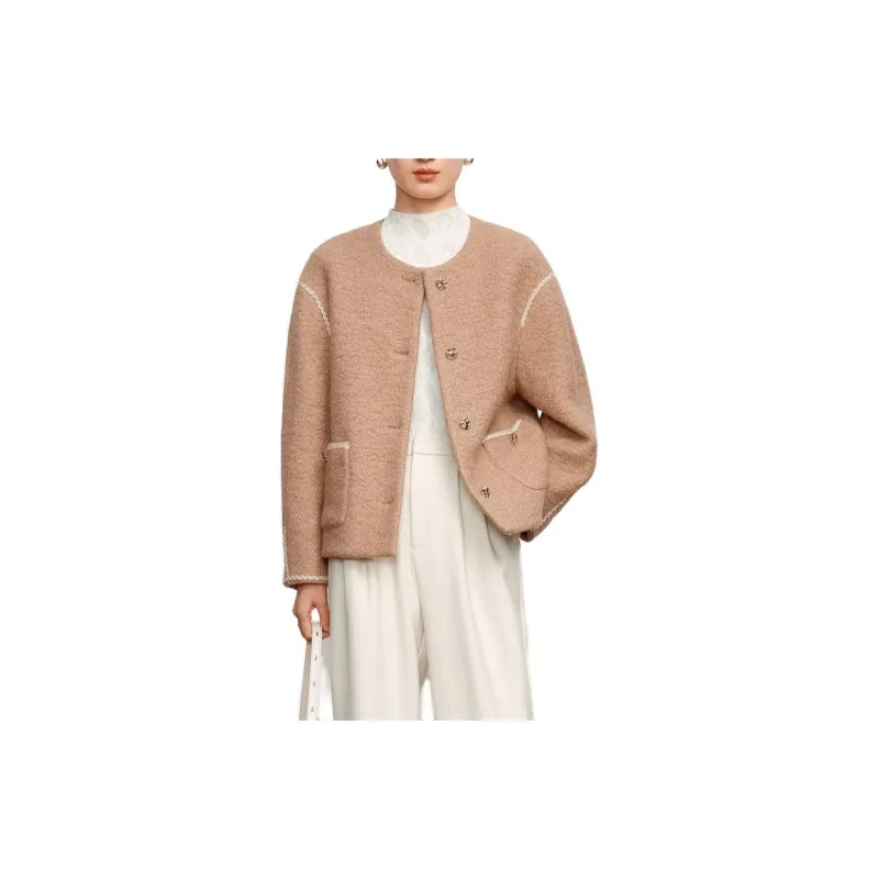 JZ. ANNAKRO Coats Women's Pink-1