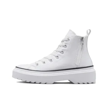 Converse Chuck Taylor All Star Shock Absorbers With Slip Resistant Features High Top Kids Canvas Shoes White Teenagers