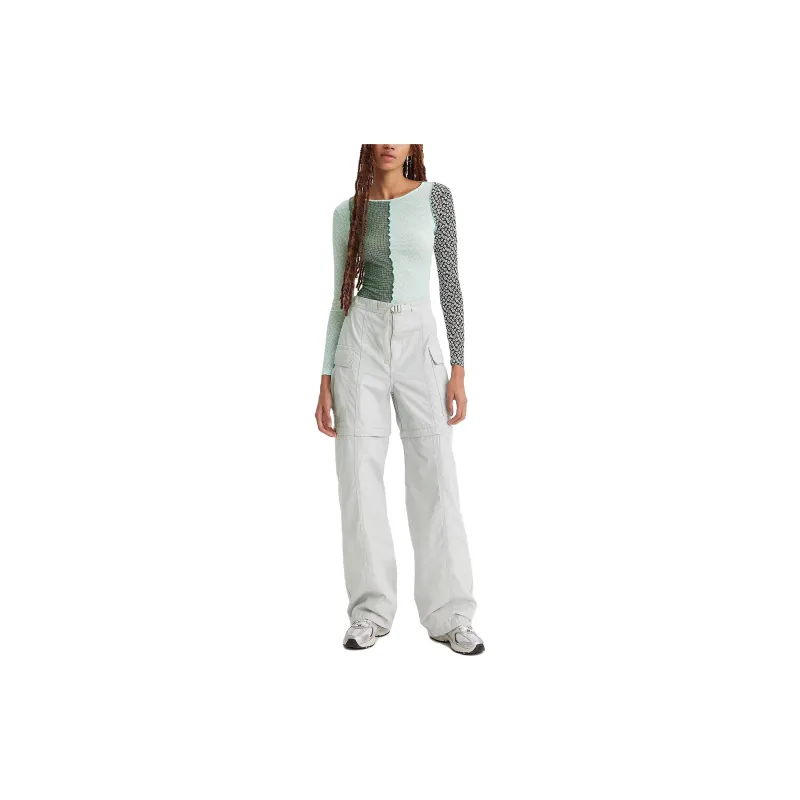 Levi's Casual Pants Women's Light Gray-2
