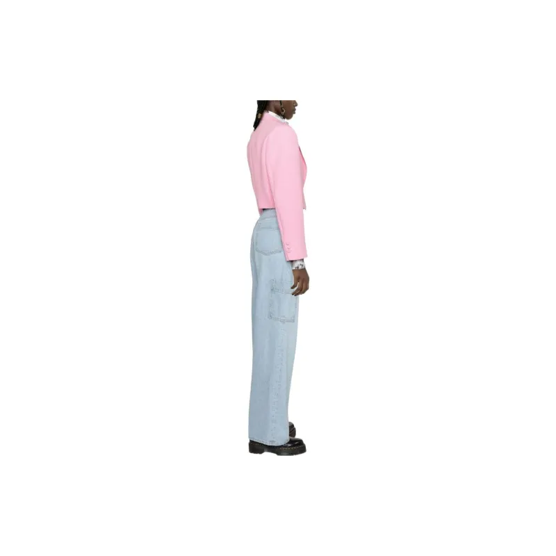 MSGM Business Suit Coat Women's Pink-2