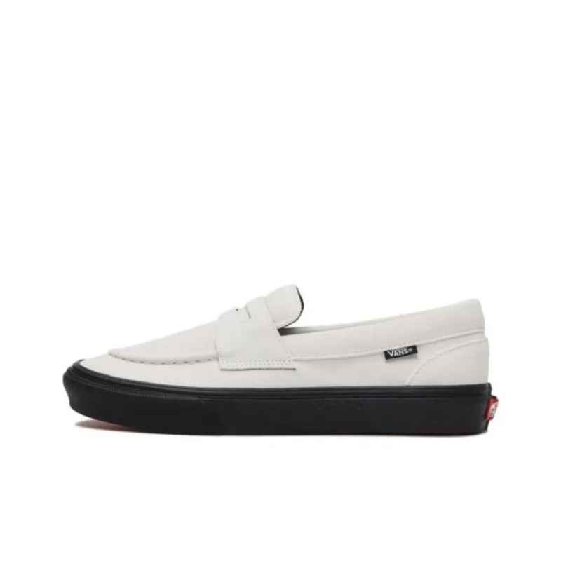 Vans Loafer Japan Unchained White Black-0