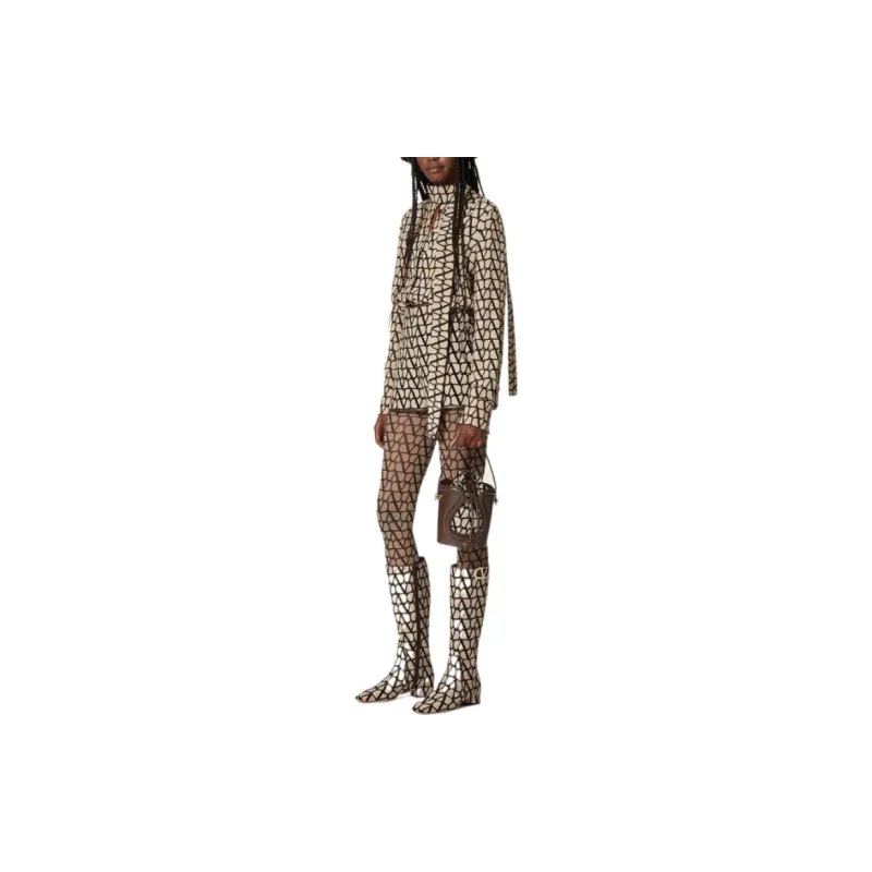 Valentino Toile Iconographe Long Sleeved Blouse-2
