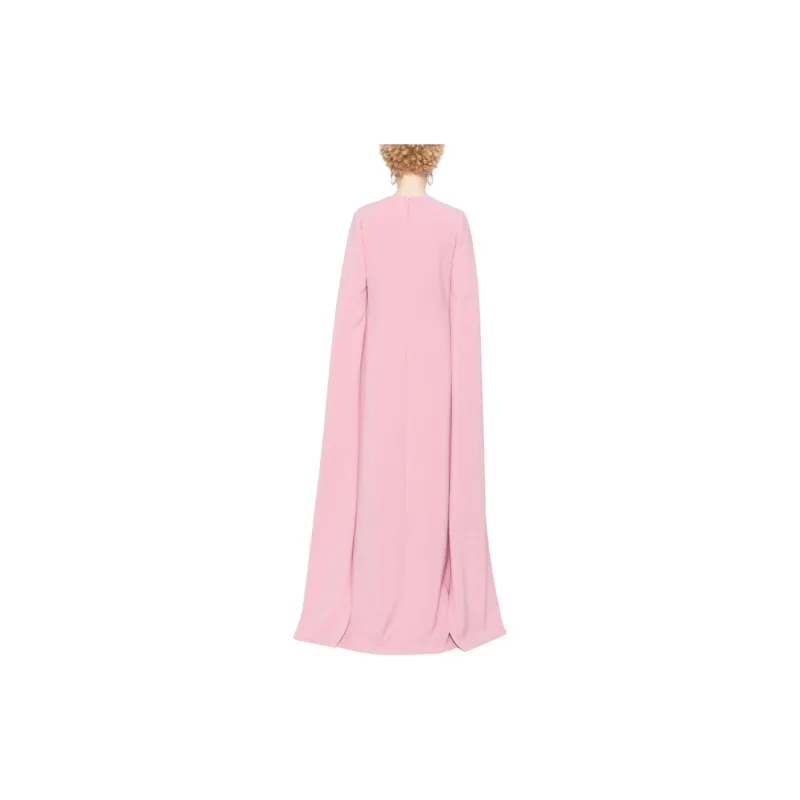 ELIE SAAB SS24 Long-Sleeved Dresses Women's Fuchsia-2