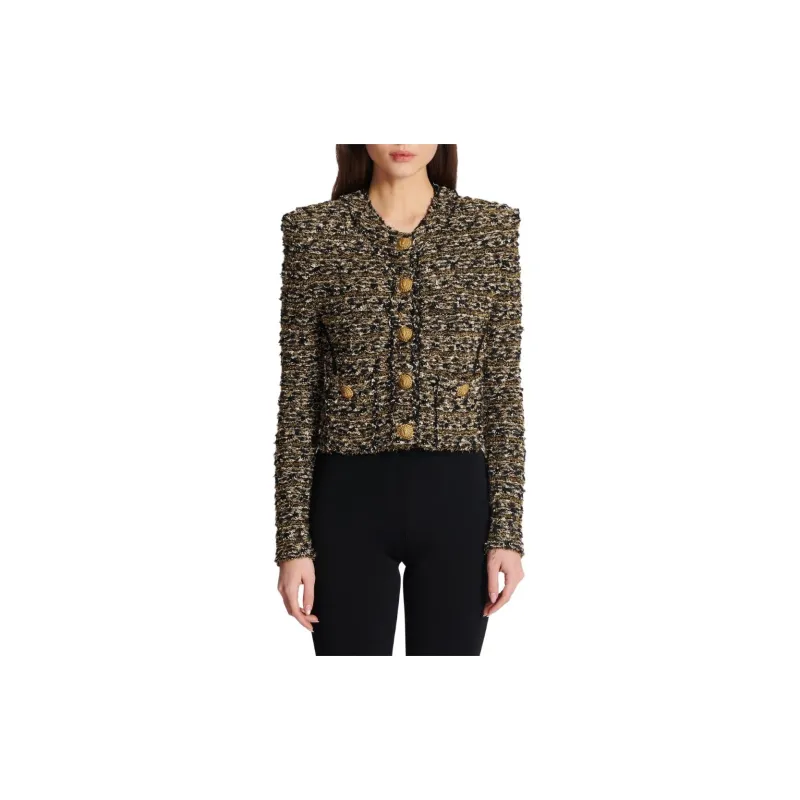 BALMAIN Jackets Women's Gold-4