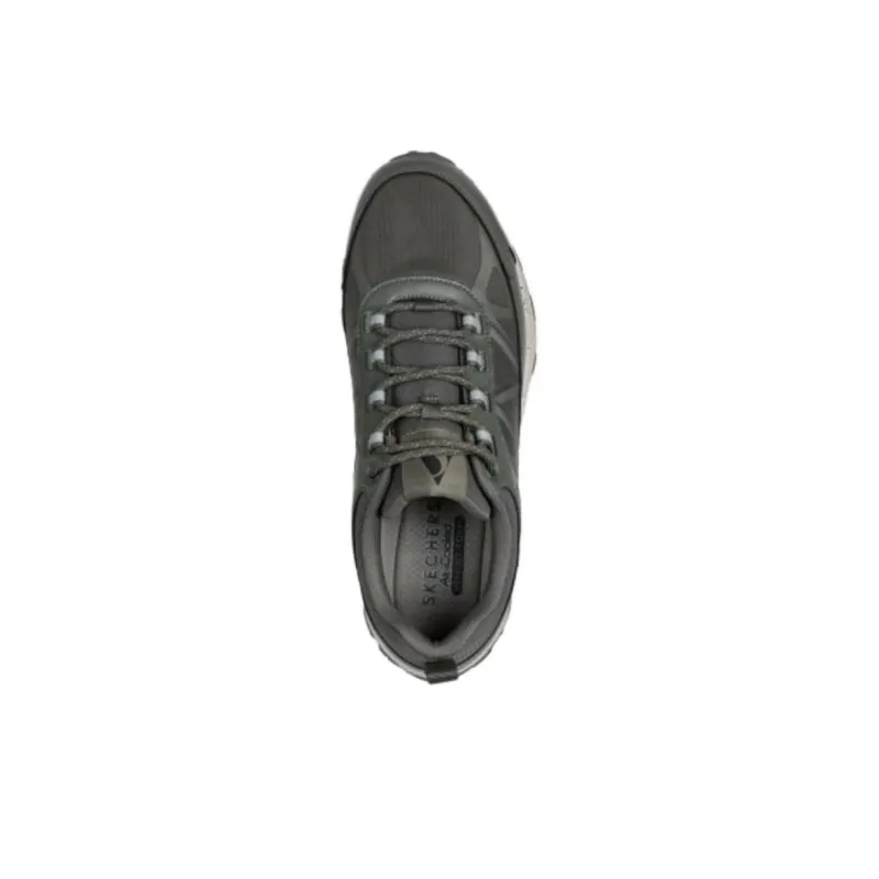 Skechers OUTDOOR Cushioned Slip Resistant Low Top Casual Running Shoes Men's Olive Green-3
