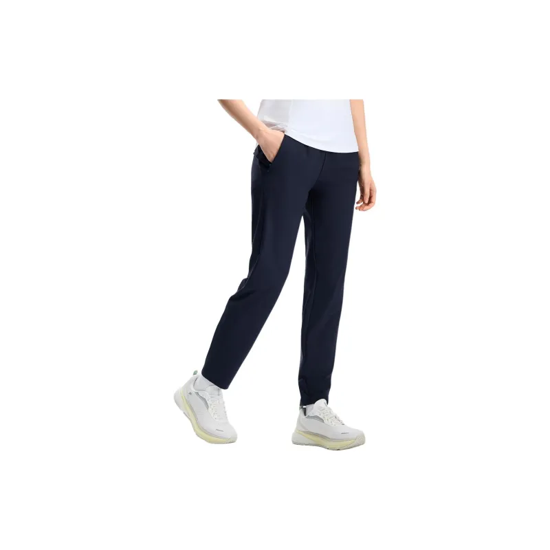 FILA Knitted Sports Pants Women's Royal Blue-3