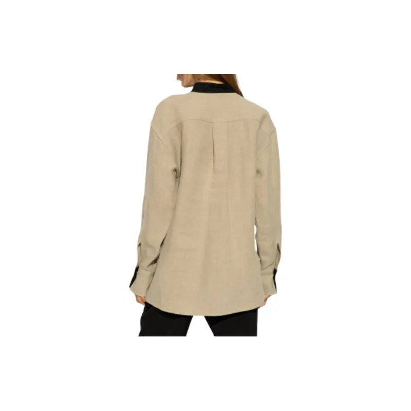 Ferragamo Shirts Women's Beige-3