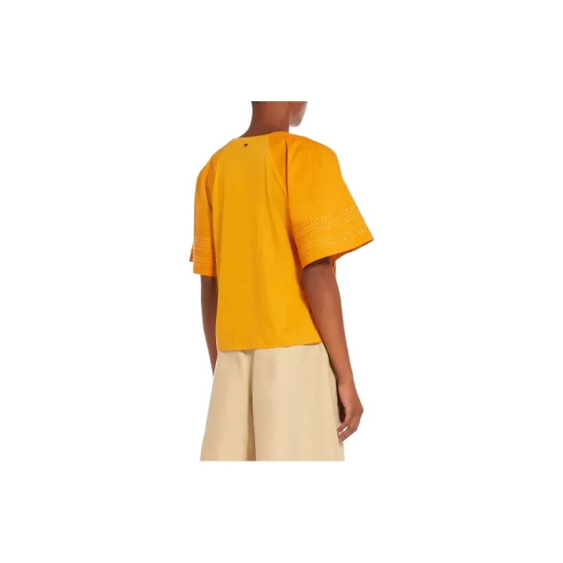 WEEKEND MaxMara T Shirt Women's Yellow-3