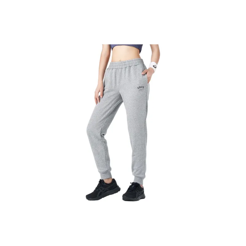 Asics Knitted Sweatpants Women's Heather Gray-1