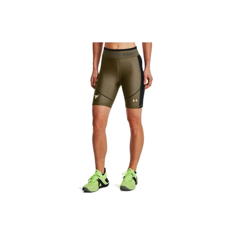 Under Armour Yoga Shorts Women's Green-4