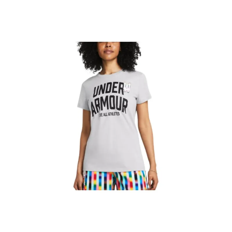 Under Armour T Shirt Women's Modern Gray-3